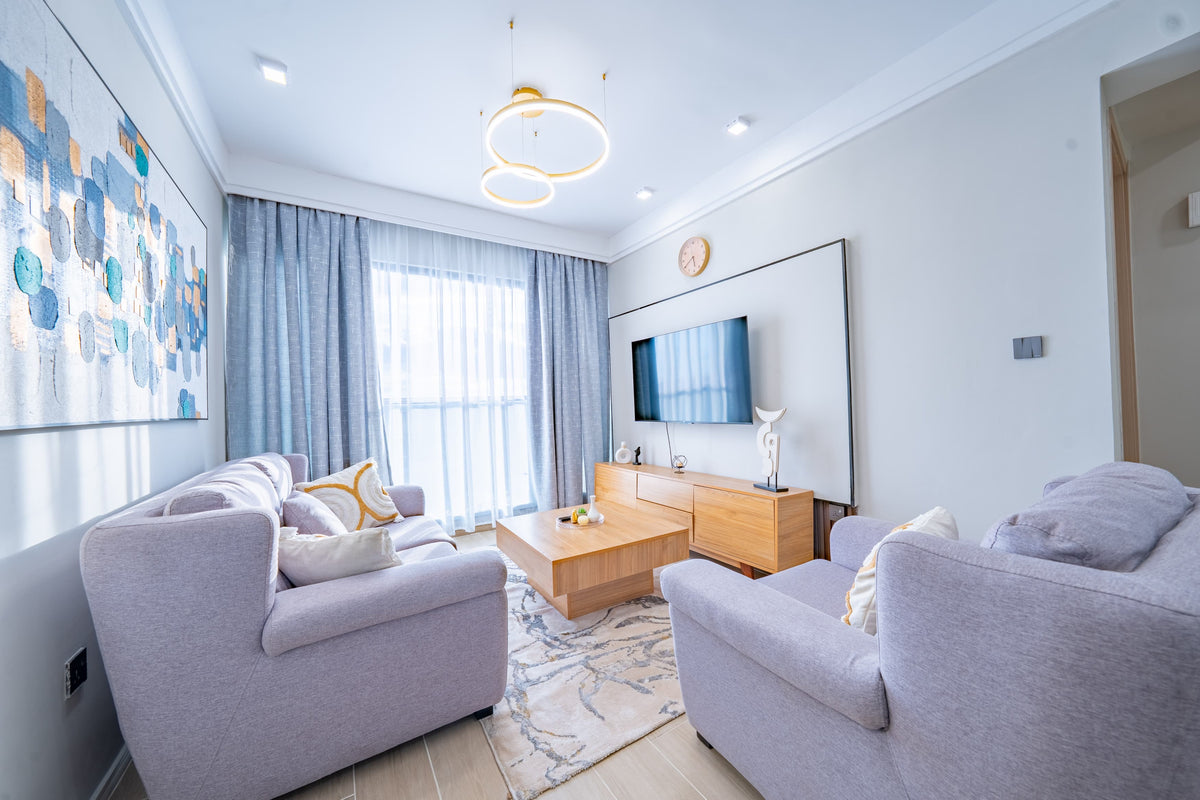 Stylish 1BR Behind gateway mall near JKIA | Expressway Swimming Pool, Gym,Wifi