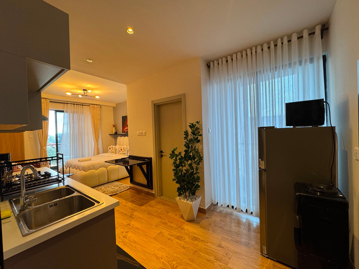Spacious studio in Kilimani near Ngong Road|Swimming pool Steam and Sauna